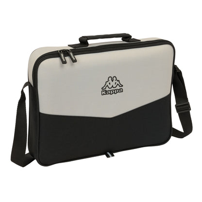Ghiozdan Kappa Grey Negru Gri 38 x 28 x 6 cm - Birou și papetărie, Material școlar și educațional