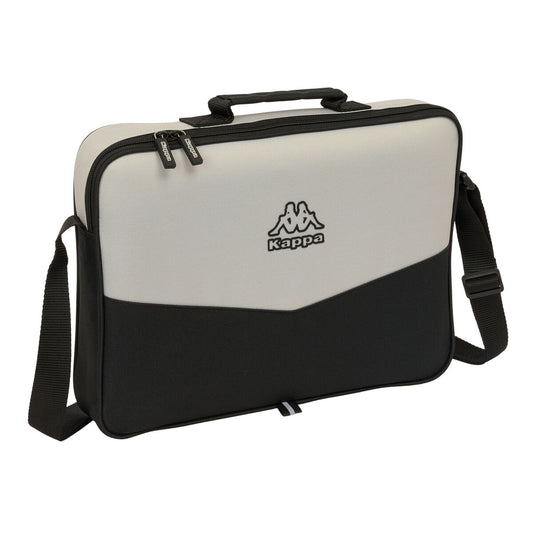Ghiozdan Kappa Grey Negru Gri 38 x 28 x 6 cm - Birou și papetărie, Material școlar și educațional