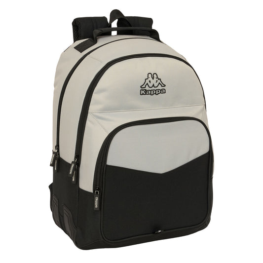 Ghiozdan Kappa Grey Negru Gri 32 x 42 x 15 cm - Birou și papetărie, Material școlar și educațional