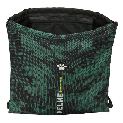 Geantă Rucsac cu Bretele Kelme Camo Negru Verde 35 x 40 x 1 cm - Birou și papetărie, Material școlar și educațional