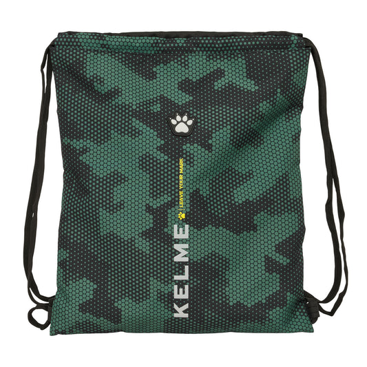 Geantă Rucsac cu Bretele Kelme Camo Negru Verde 35 x 40 x 1 cm - Birou și papetărie, Material școlar și educațional