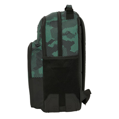 Ghiozdan Kelme Camo Negru Verde 32 x 42 x 15 cm - Birou și papetărie, Material școlar și educațional
