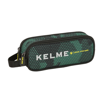 Geantă Universală Kelme Camo Negru Verde 21 x 8 x 6 cm - Birou și papetărie, Material școlar și educațional