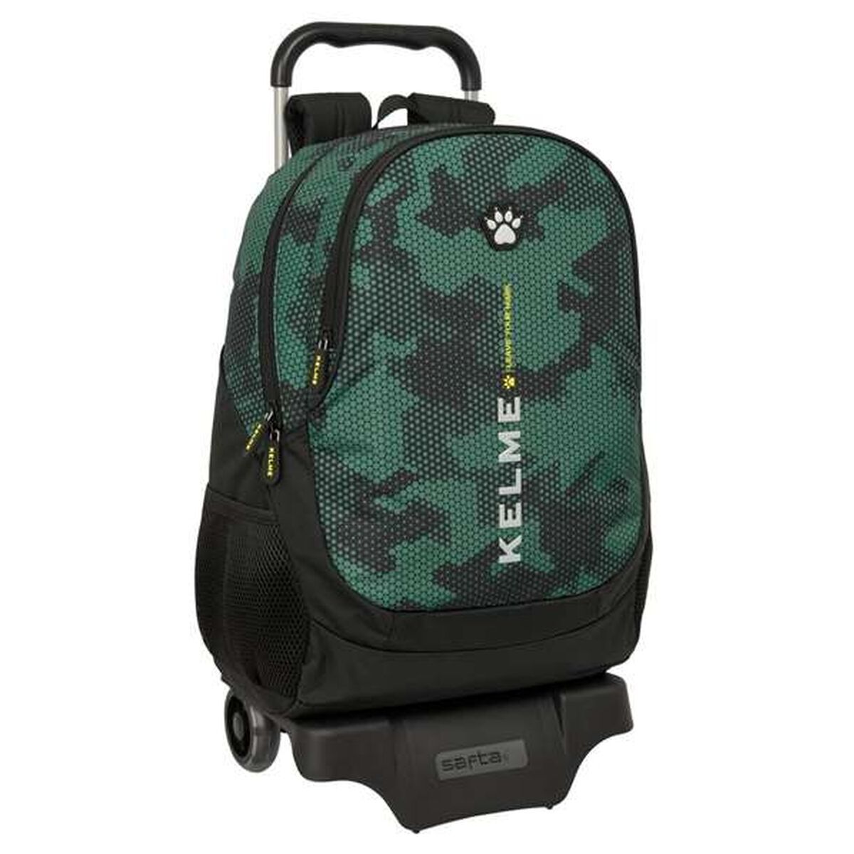 Ghiozdan Kelme Camo Negru Verde 32 x 44 x 16 cm - Birou și papetărie, Material școlar și educațional
