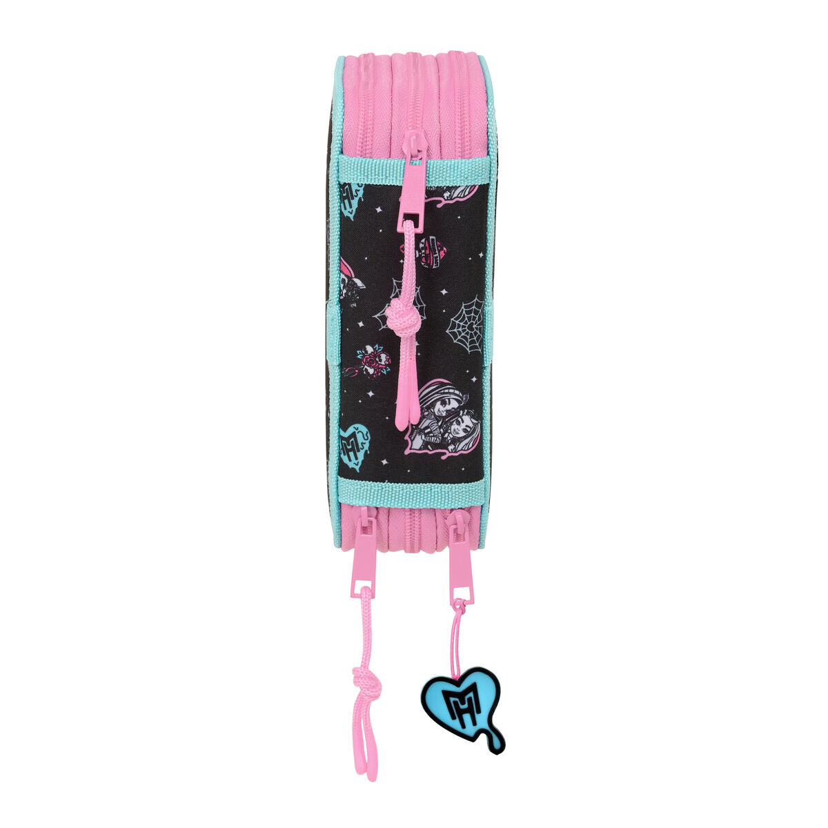 Geantă Universală Monster High Negru 12,5 x 19,5 x 5,5 cm 37 Piese - Birou și papetărie, Material școlar și educațional