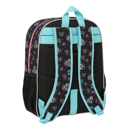Ghiozdan Monster High Negru 33 x 42 x 14 cm - Birou și papetărie, Material școlar și educațional