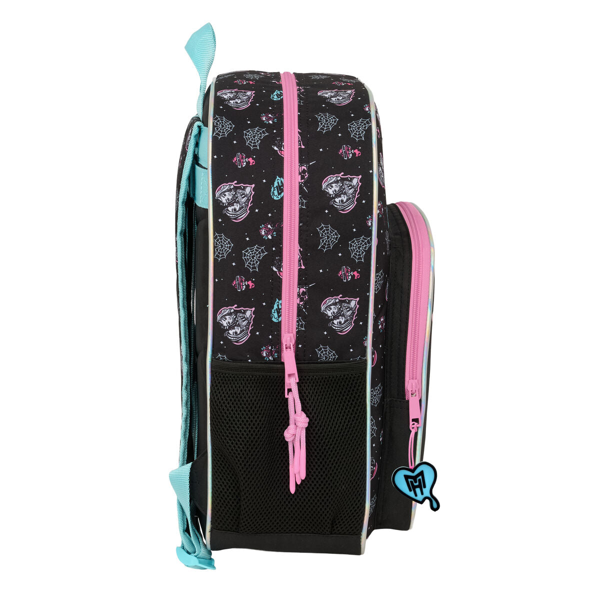 Ghiozdan Monster High Negru 33 x 42 x 14 cm - Birou și papetărie, Material școlar și educațional