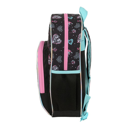 Ghiozdan Monster High Negru 28 x 34 x 10 cm - Birou și papetărie, Material școlar și educațional