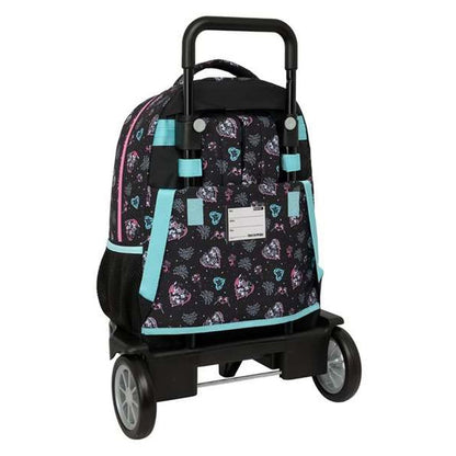 Ghiozdan Monster High Negru 33 x 45 x 22 cm - Birou și papetărie, Material școlar și educațional