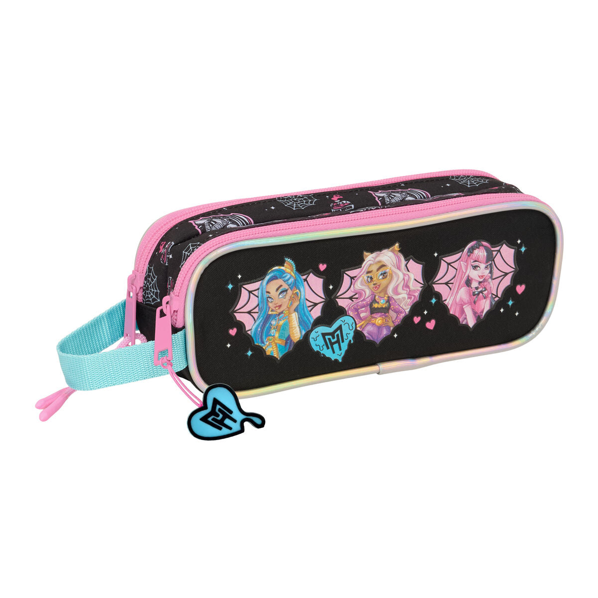 Geantă Universală Monster High Negru 21 x 8 x 6 cm - Birou și papetărie, Material școlar și educațional