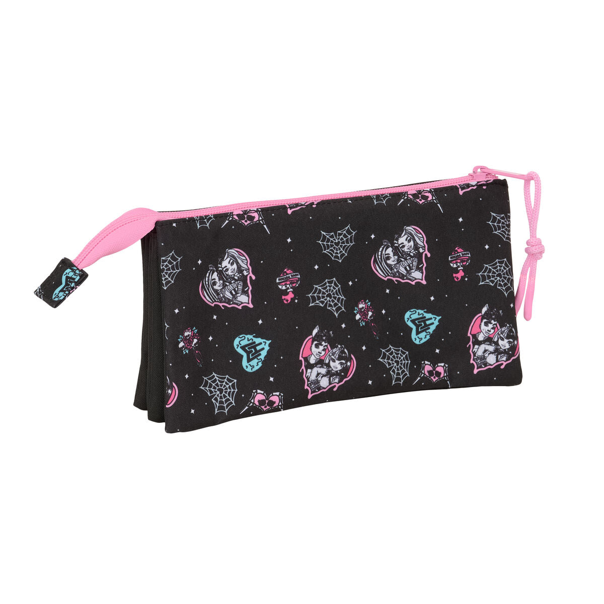 Geantă Universală Monster High Negru 22 x 12 x 3 cm - Birou și papetărie, Material școlar și educațional