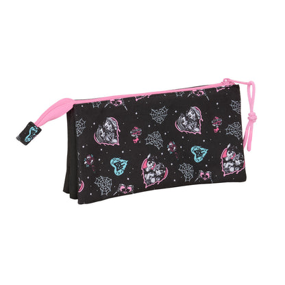 Geantă Universală Monster High Negru 22 x 12 x 3 cm - Birou și papetărie, Material școlar și educațional