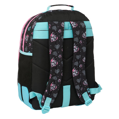 Ghiozdan Monster High Negru 32 x 42 x 15 cm - Birou și papetărie, Material școlar și educațional