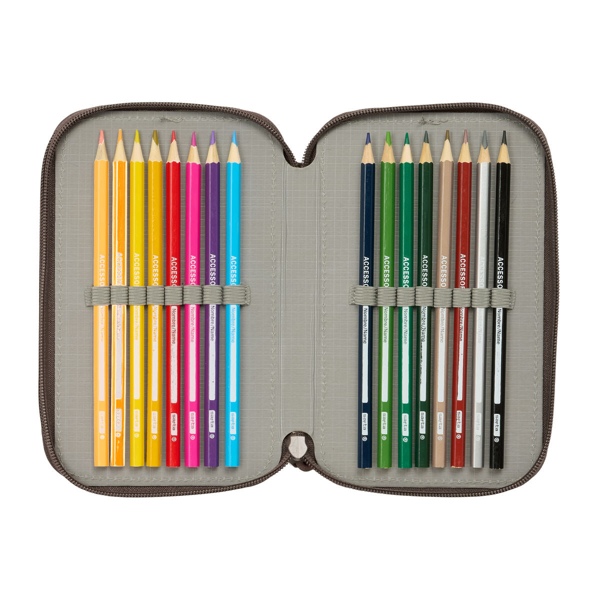 Geantă Universală Jurassic World Maro 12,5 x 19,5 x 5,5 cm 37 Piese - Birou și papetărie, Material școlar și educațional