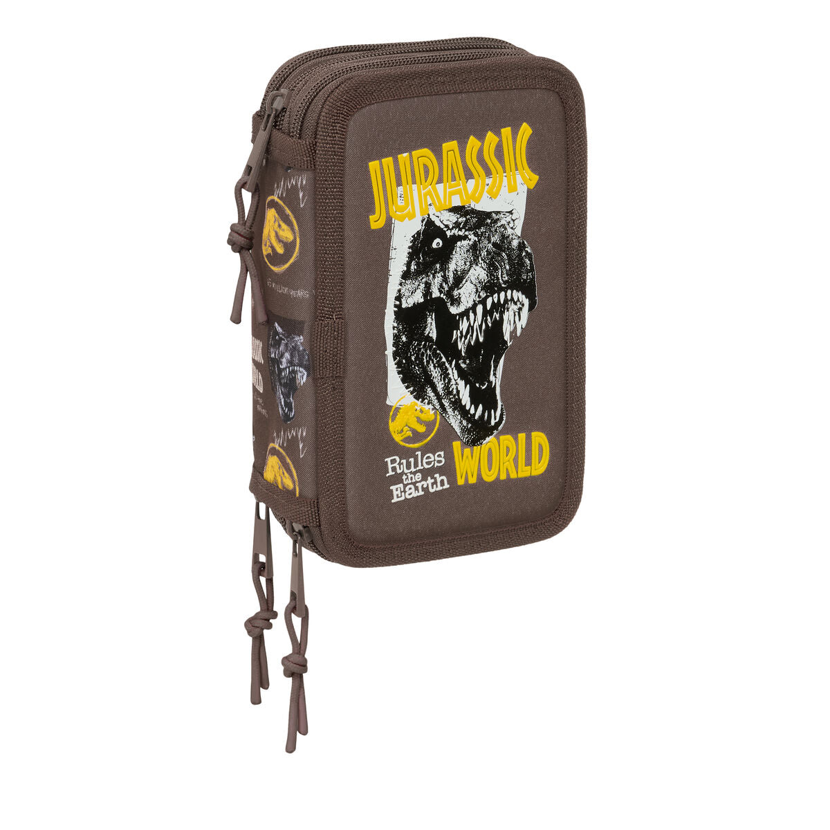 Geantă Universală Jurassic World Maro 12,5 x 19,5 x 5,5 cm 37 Piese - Birou și papetărie, Material școlar și educațional