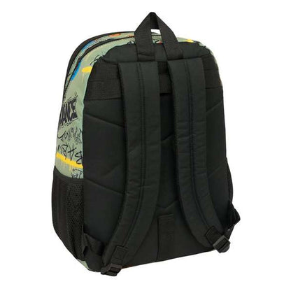 Ghiozdan Safta Zone 32 x 44 x 16 cm Graffitti - Birou și papetărie, Material școlar și educațional