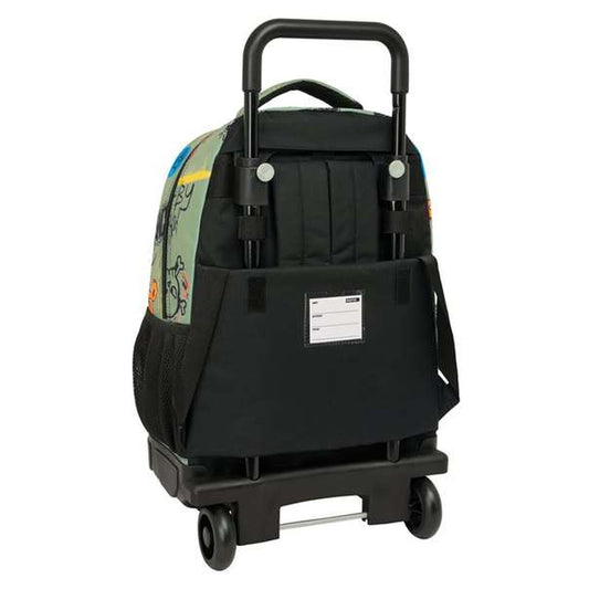 Ghiozdan cu Roți Safta Zone 33 x 45 x 22 cm Graffitti - Birou și papetărie, Material școlar și educațional