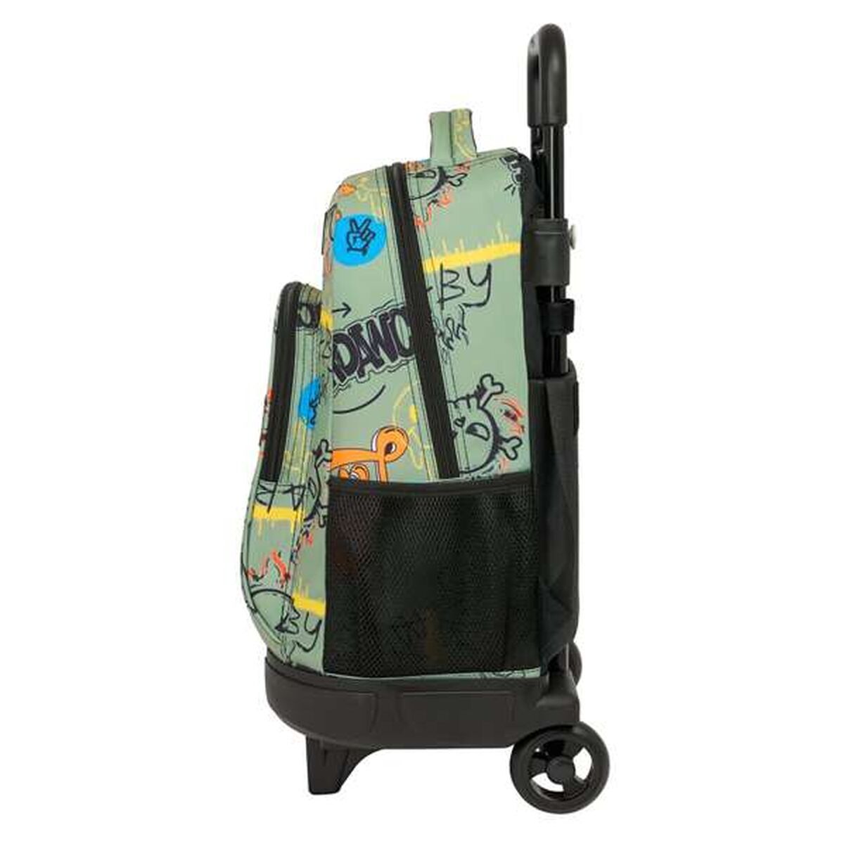 Ghiozdan cu Roți Safta Zone 33 x 45 x 22 cm Graffitti - Birou și papetărie, Material școlar și educațional