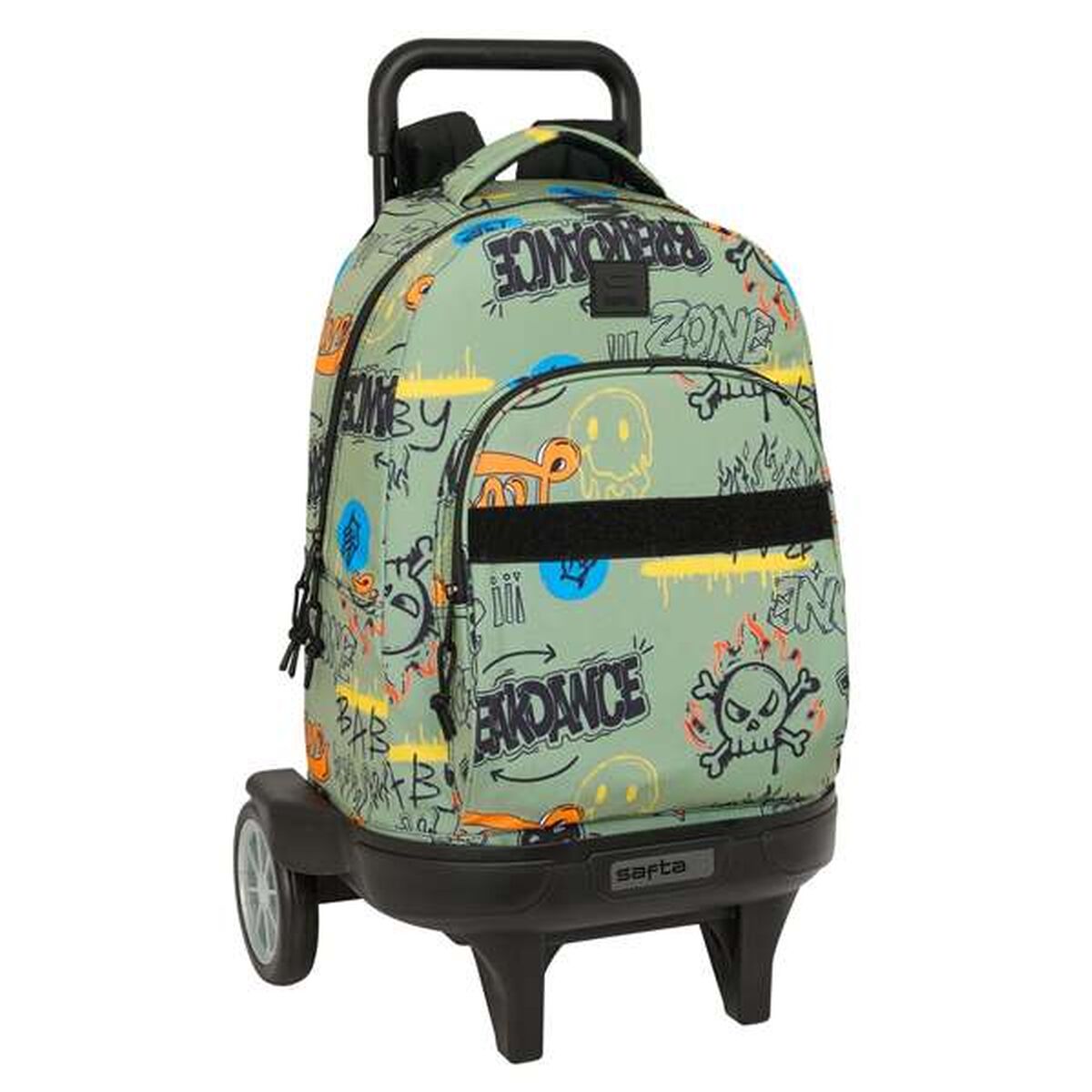 Ghiozdan cu Roți Safta Zone 33 x 45 x 22 cm Graffitti - Birou și papetărie, Material școlar și educațional