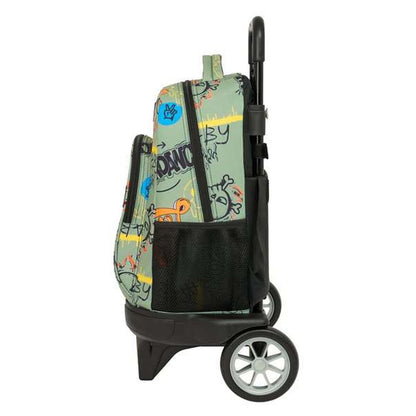 Ghiozdan cu Roți Safta Zone 33 x 45 x 22 cm Graffitti - Birou și papetărie, Material școlar și educațional