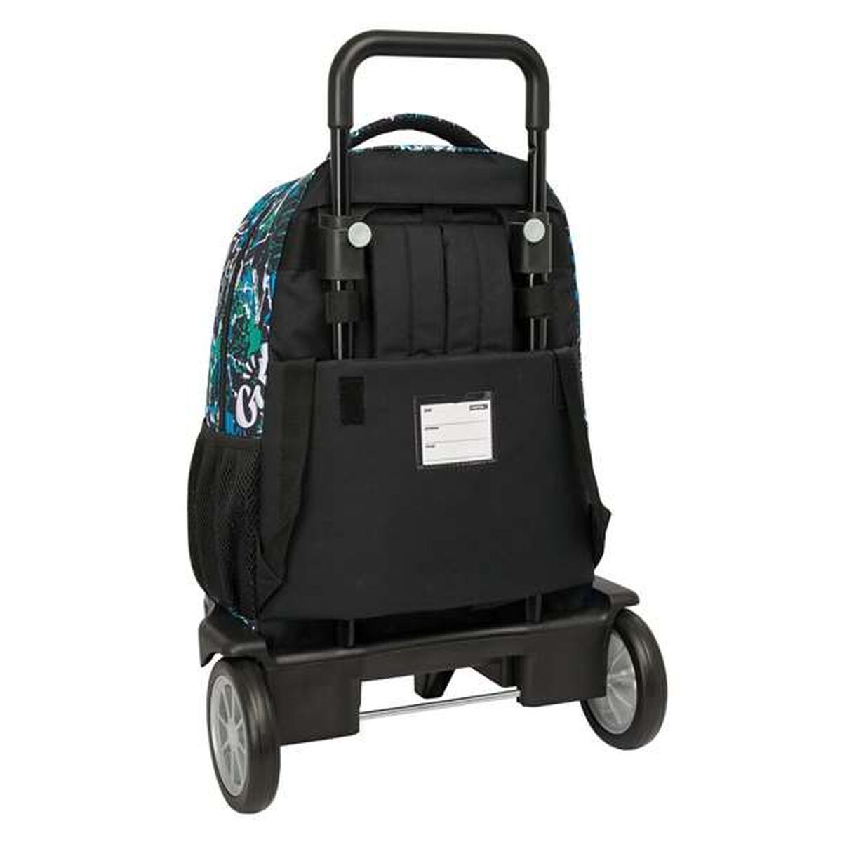 Ghiozdan cu Roți Safta Go 33 x 45 x 22 cm Graffitti - Birou și papetărie, Material școlar și educațional