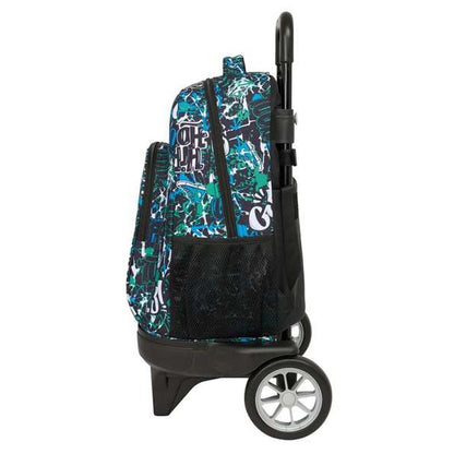 Ghiozdan cu Roți Safta Go 33 x 45 x 22 cm Graffitti - Birou și papetărie, Material școlar și educațional