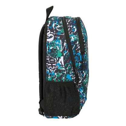 Ghiozdan Safta Go 32 x 44 x 16 cm Graffitti - Birou și papetărie, Material școlar și educațional