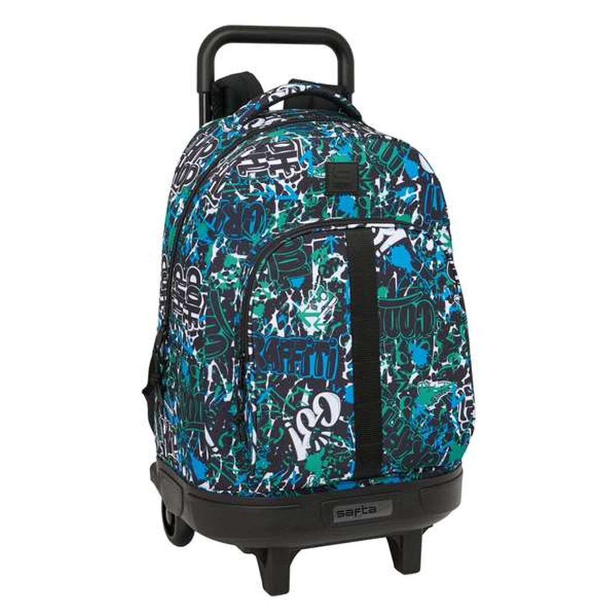 Ghiozdan cu Roți Safta Go 33 x 45 x 22 cm Graffitti - Birou și papetărie, Material școlar și educațional