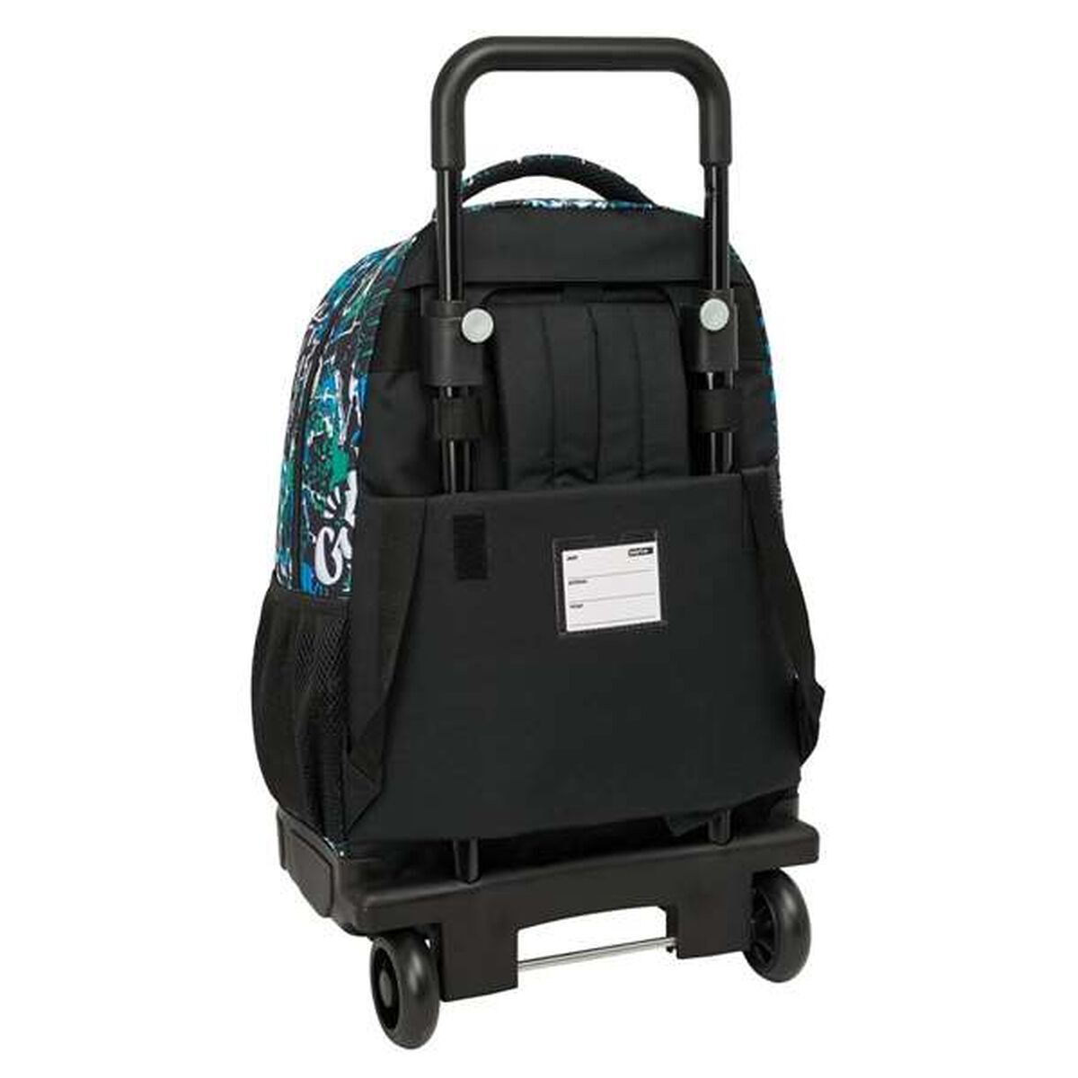 Ghiozdan cu Roți Safta Go 33 x 45 x 22 cm Graffitti - Birou și papetărie, Material școlar și educațional