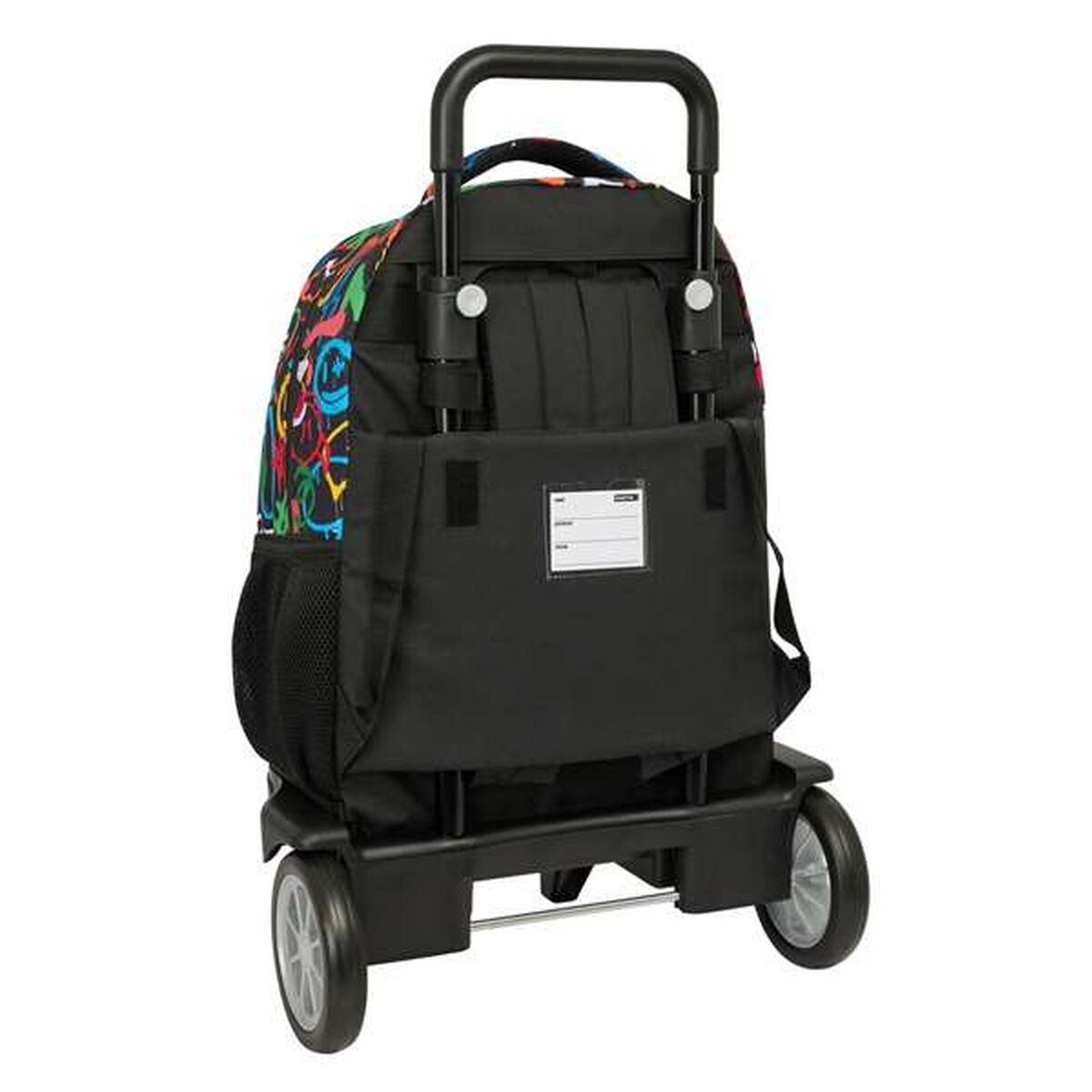 Ghiozdan cu Roți Safta Colors 33 x 45 x 22 cm Graffitti - Birou și papetărie, Material școlar și educațional