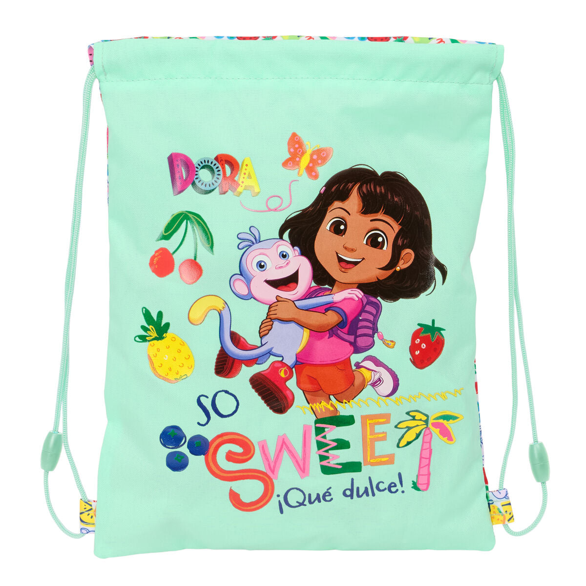 Geantă Rucsac cu Bretele Dora Turquoise 26 x 34 x 1 cm - Birou și papetărie, Material școlar și educațional