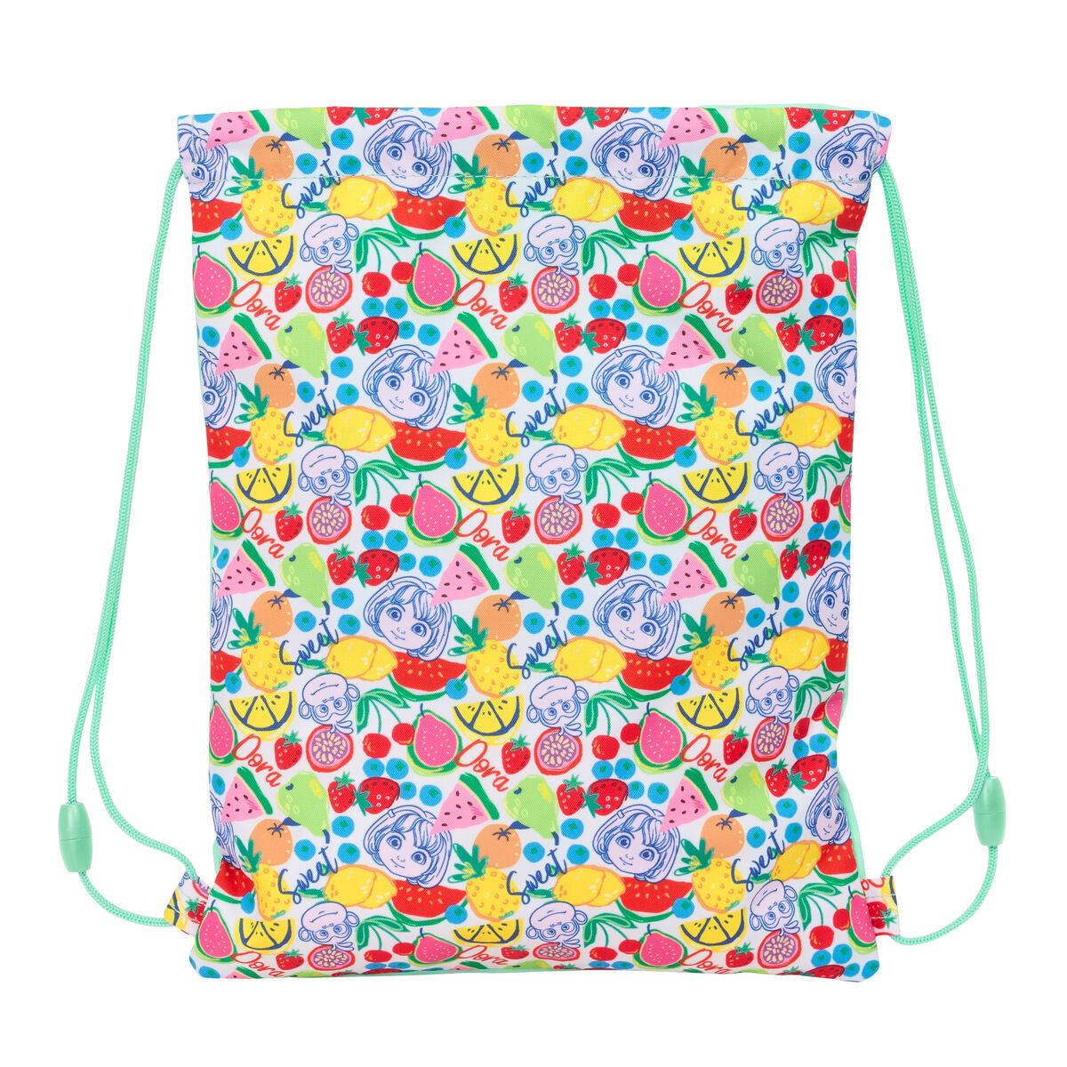 Geantă Rucsac cu Bretele Dora Turquoise 26 x 34 x 1 cm - Birou și papetărie, Material școlar și educațional
