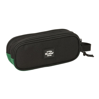 Geantă Universală BlackFit8 Varsity Negru Verde 21 x 8 x 6 cm - Birou și papetărie, Material școlar și educațional
