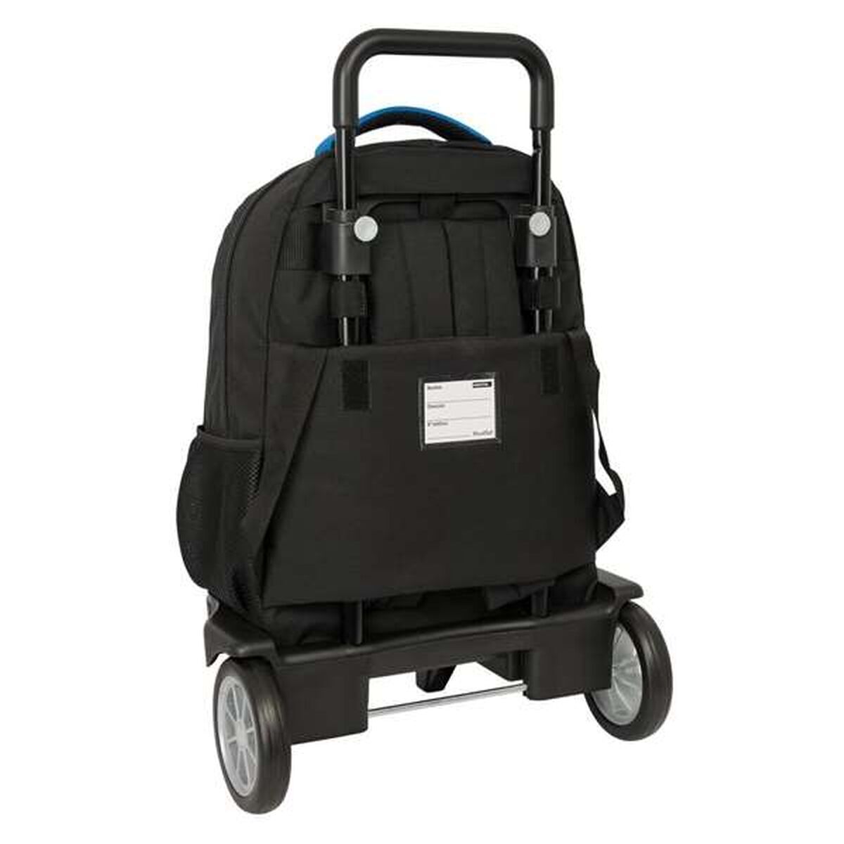 Ghiozdan cu Roți BlackFit8 Underground Albastru Negru 33 x 45 x 22 cm - Birou și papetărie, Material școlar și educațional
