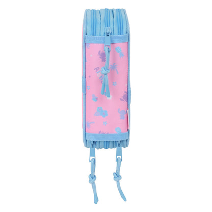 Geantă Universală Lilo & Stitch Bright Roz deschis 12,5 x 19,5 x 5,5 cm 37 Piese - Birou și papetărie, Material școlar și educațional