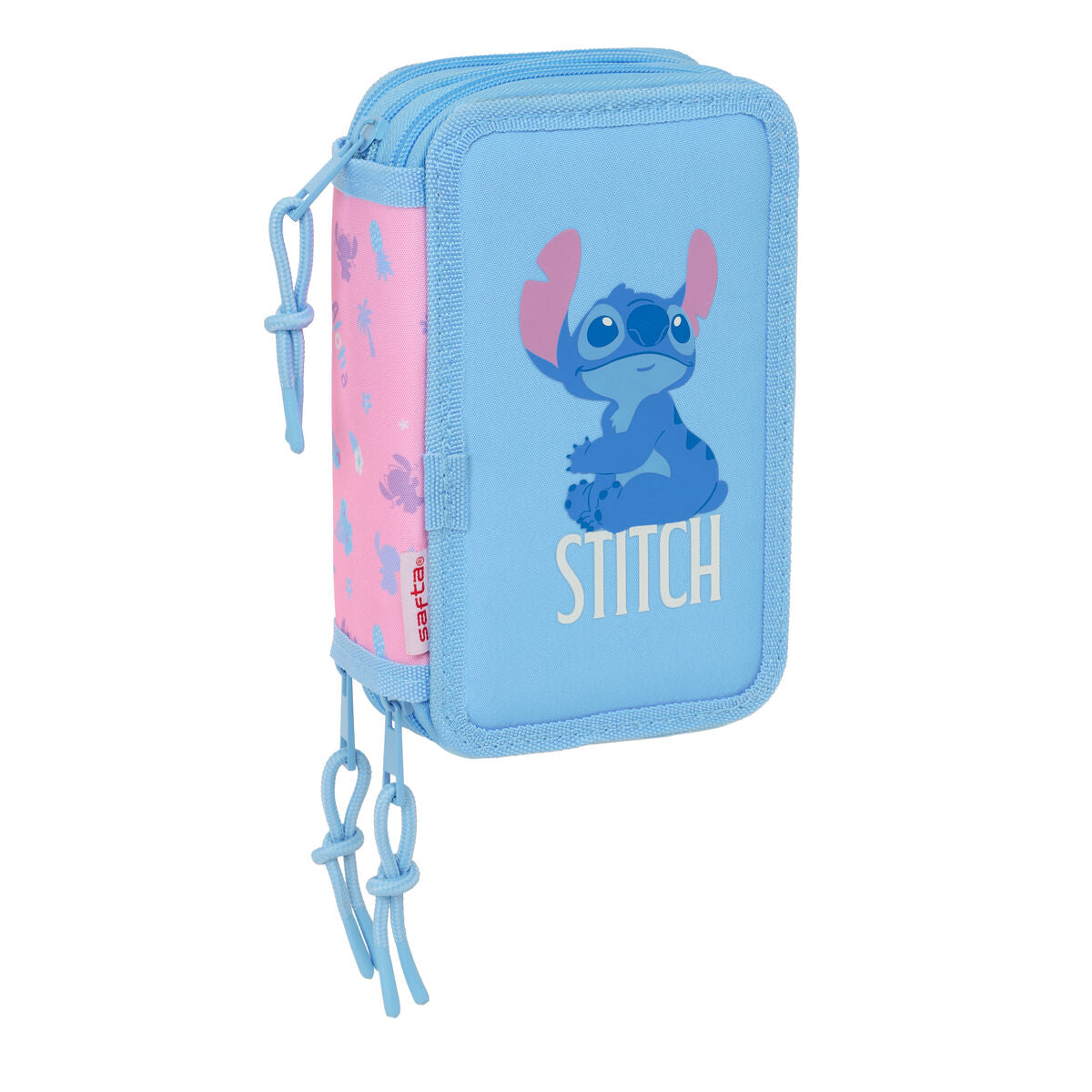 Geantă Universală Lilo & Stitch Bright Roz deschis 12,5 x 19,5 x 5,5 cm 37 Piese - Birou și papetărie, Material școlar și educațional