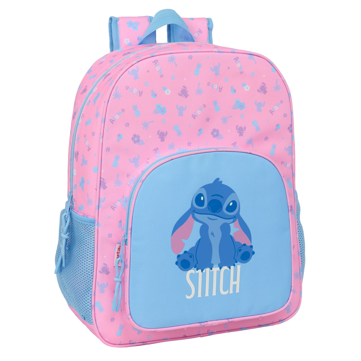 Ghiozdan Lilo & Stitch Bright Roz 33 x 42 x 14 cm - Birou și papetărie, Material școlar și educațional