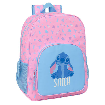 Ghiozdan Lilo & Stitch Bright Roz 33 x 42 x 14 cm - Birou și papetărie, Material școlar și educațional