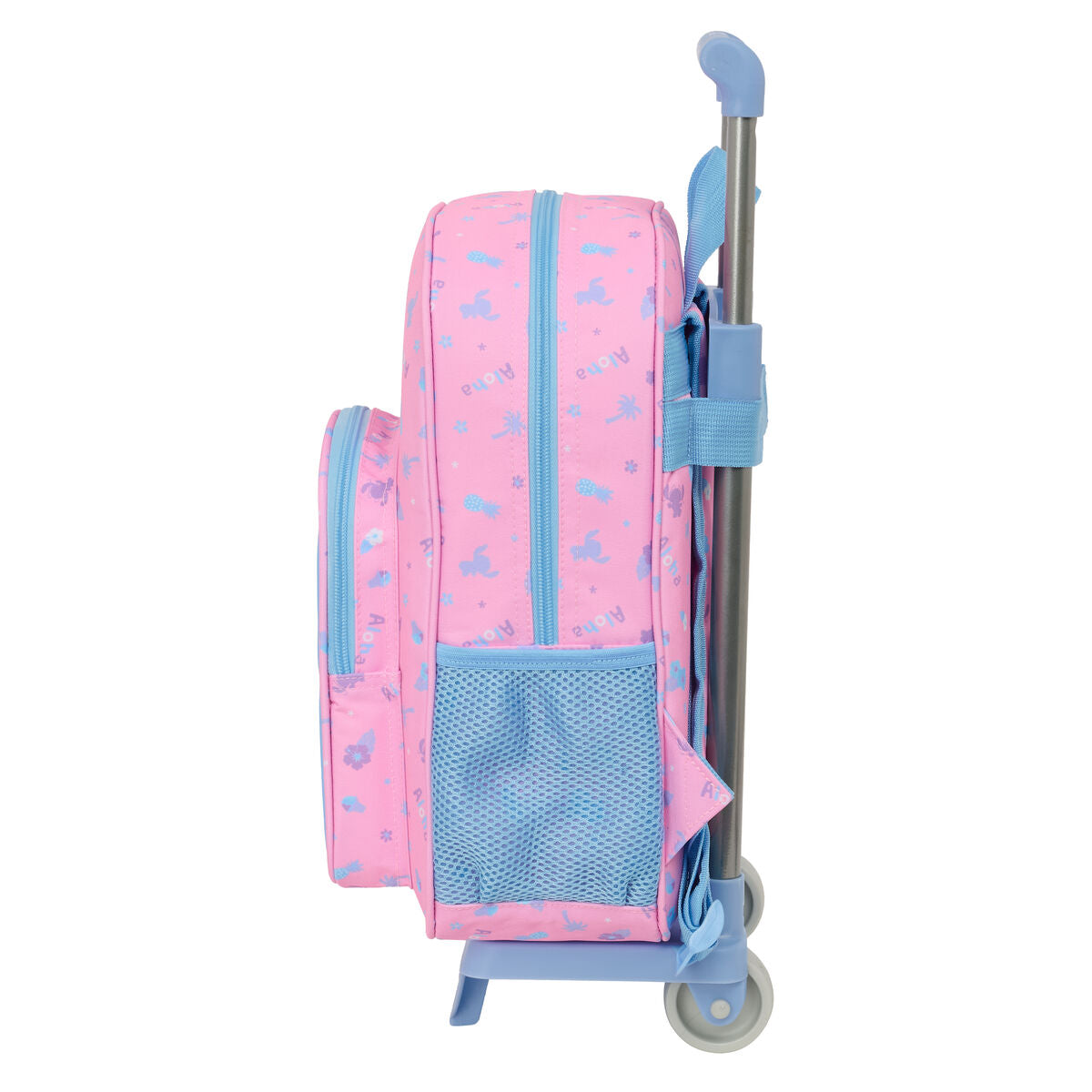 Ghiozdan Lilo & Stitch Bright Roz 26 x 11 x 67 cm 26 x 34 x 11 cm - Birou și papetărie, Material școlar și educațional