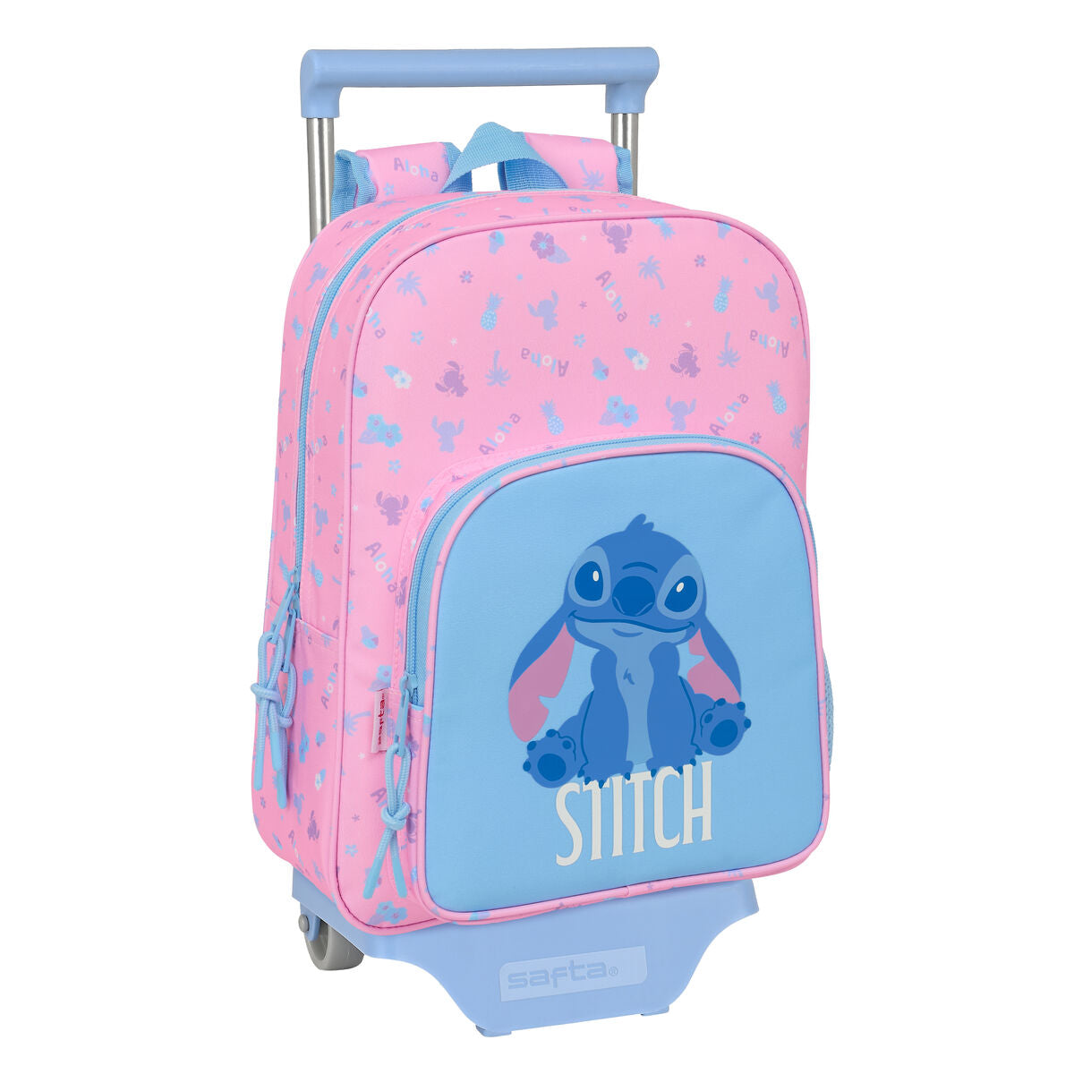Ghiozdan Lilo & Stitch Bright Roz 26 x 11 x 67 cm 26 x 34 x 11 cm - Birou și papetărie, Material școlar și educațional