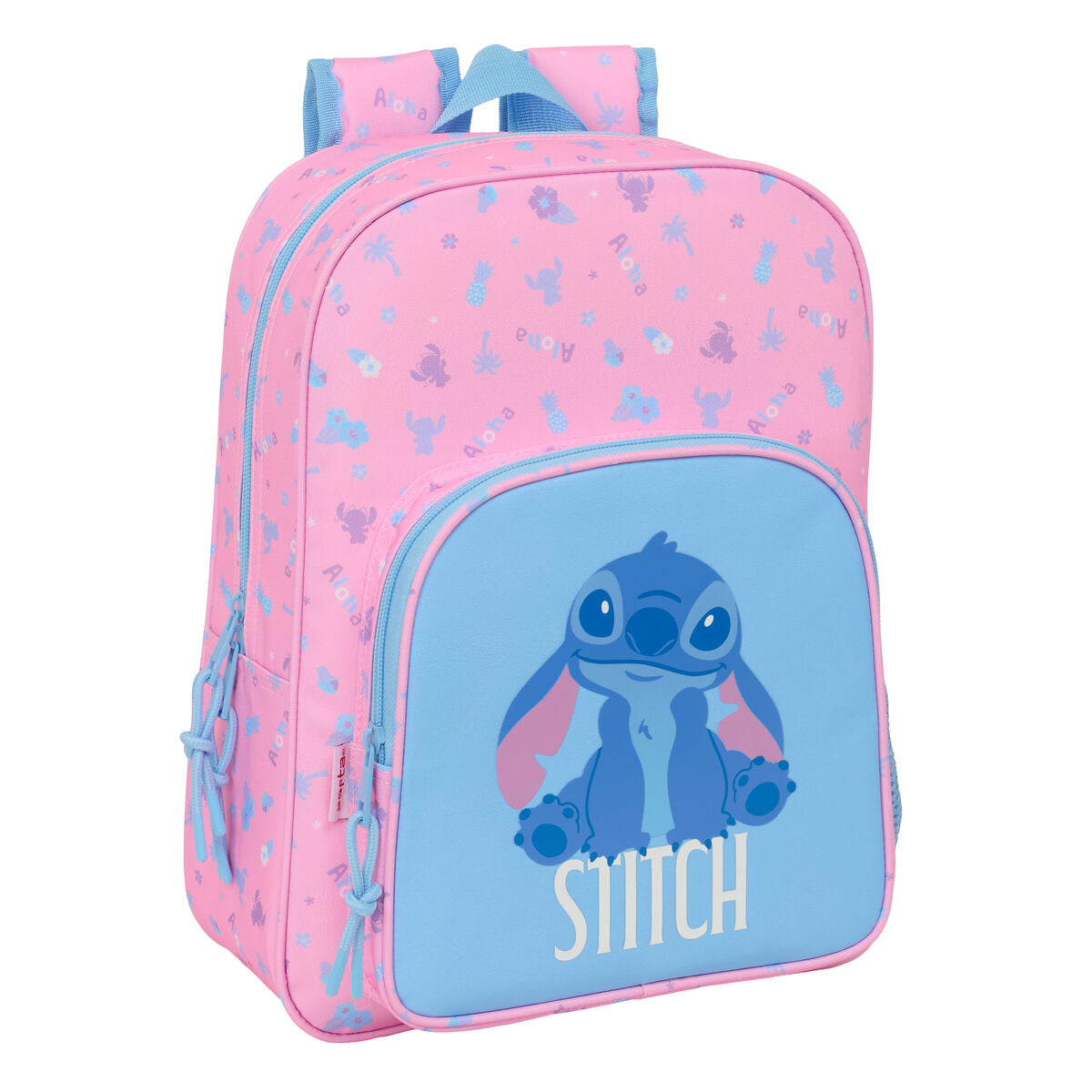 Ghiozdan Lilo & Stitch Bright Roz 26 x 34 x 11 cm - Birou și papetărie, Material școlar și educațional