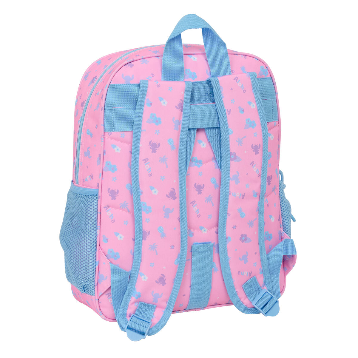 Ghiozdan Lilo & Stitch Bright Roz 32 x 38 x 12 cm - Birou și papetărie, Material școlar și educațional