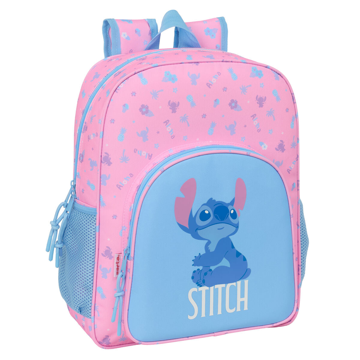 Ghiozdan Lilo & Stitch Bright Roz 32 x 38 x 12 cm - Birou și papetărie, Material școlar și educațional