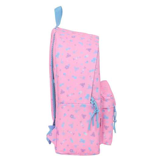 Ghiozdan Lilo & Stitch Bright Roz 33 x 42 x 15 cm - Birou și papetărie, Material școlar și educațional