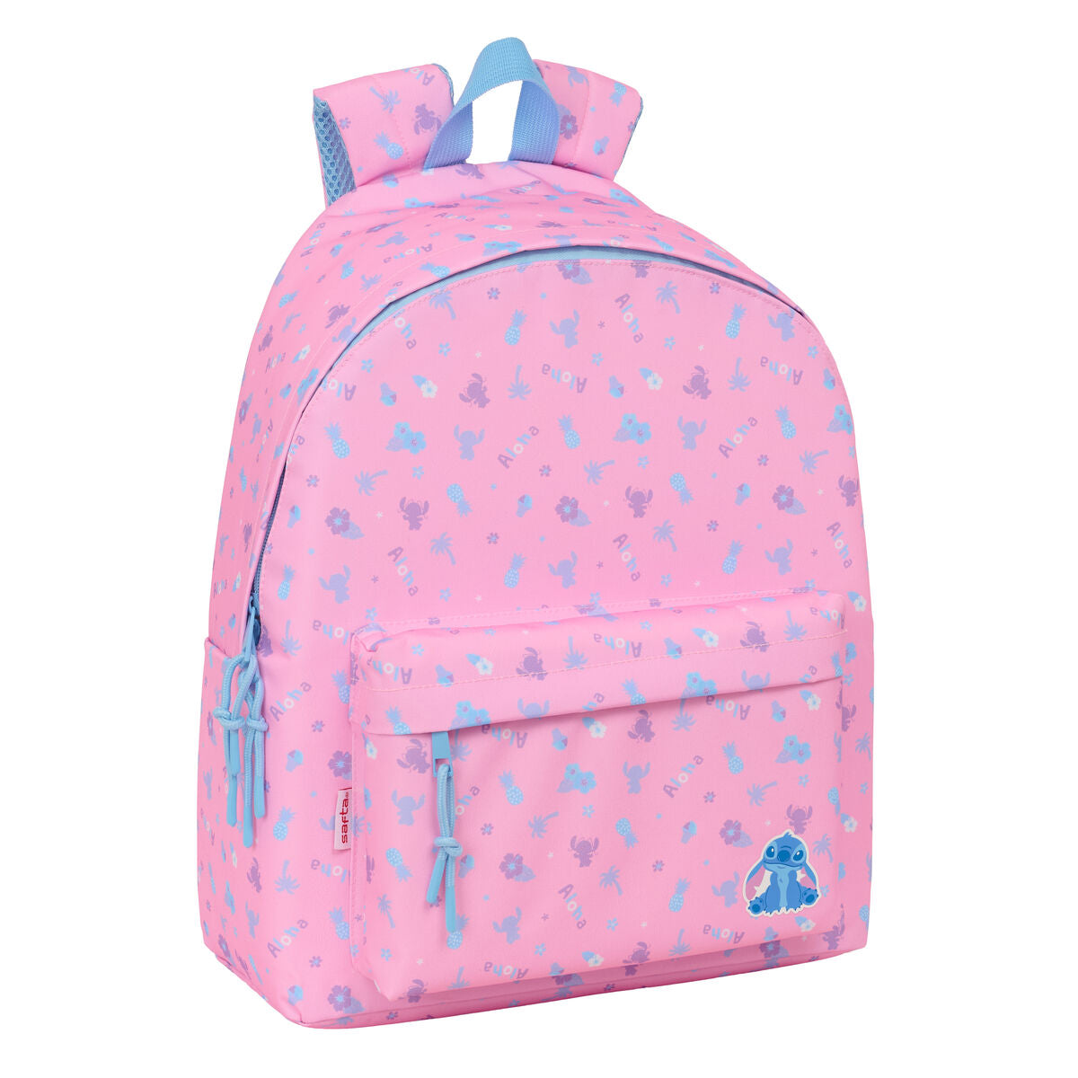 Ghiozdan Lilo & Stitch Bright Roz 33 x 42 x 15 cm - Birou și papetărie, Material școlar și educațional