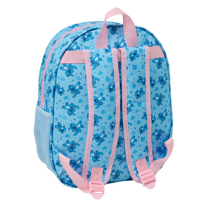 Ghiozdan Lilo & Stitch Roz Albastru deschis 27 x 33 x 10 cm - Birou și papetărie, Material școlar și educațional