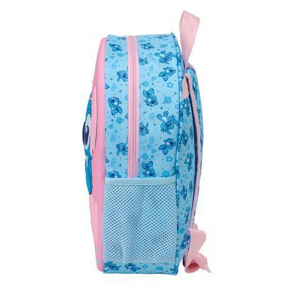 Ghiozdan Lilo & Stitch Roz Albastru deschis 27 x 33 x 10 cm - Birou și papetărie, Material școlar și educațional