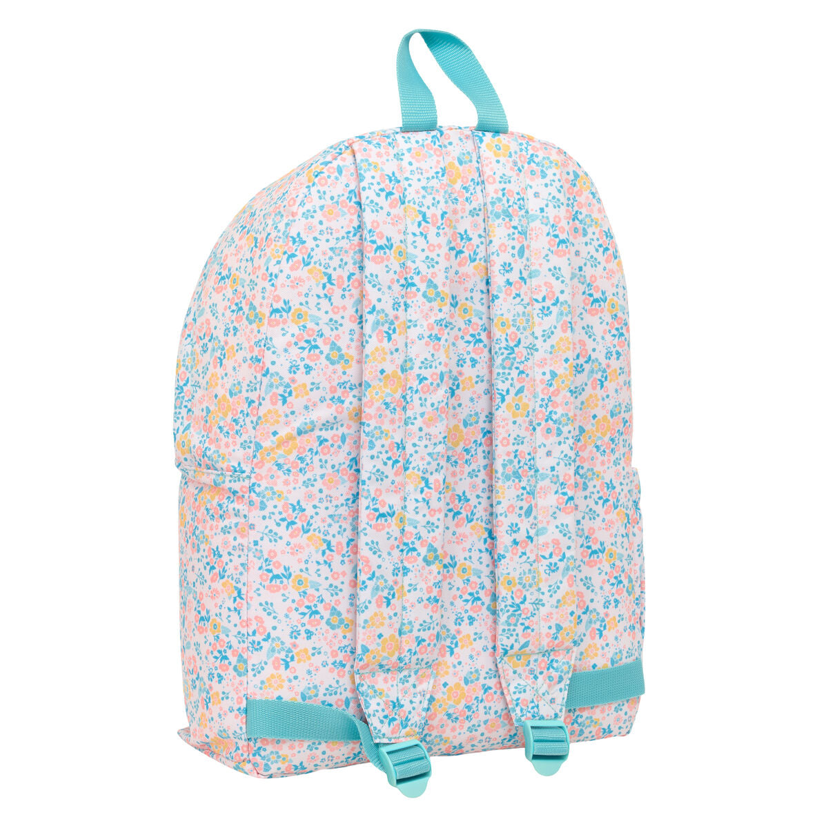 Ghiozdan Moos Fiori Multicolor 31 x 43 x 13 cm - Birou și papetărie, Material școlar și educațional