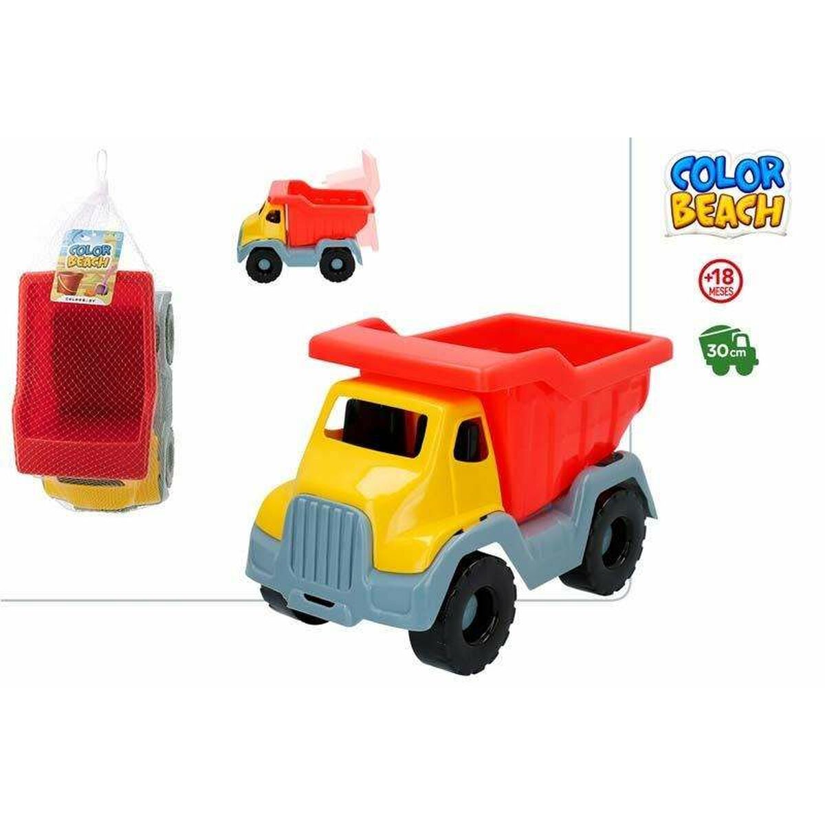 Autobasculantă Colorbaby 30 cm Plajă - Jucarii si jocuri, În aer liber și sport