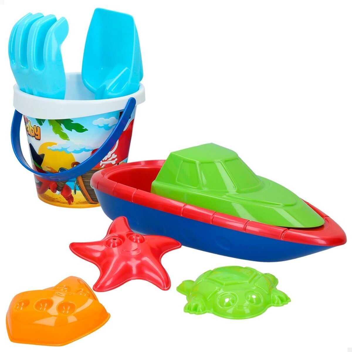 Set de jucării de plajă Colorbaby - Jucarii si jocuri, În aer liber și sport